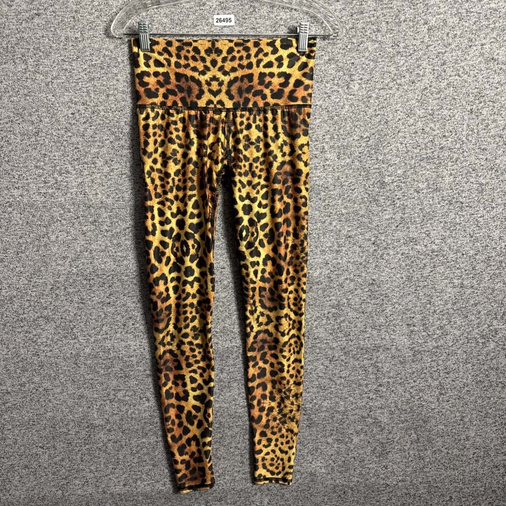 Teeki Women's Small Leopard Print Golden Cat High Waisted Hot Pants